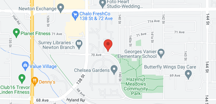 map of 303 13911 70 AVENUE